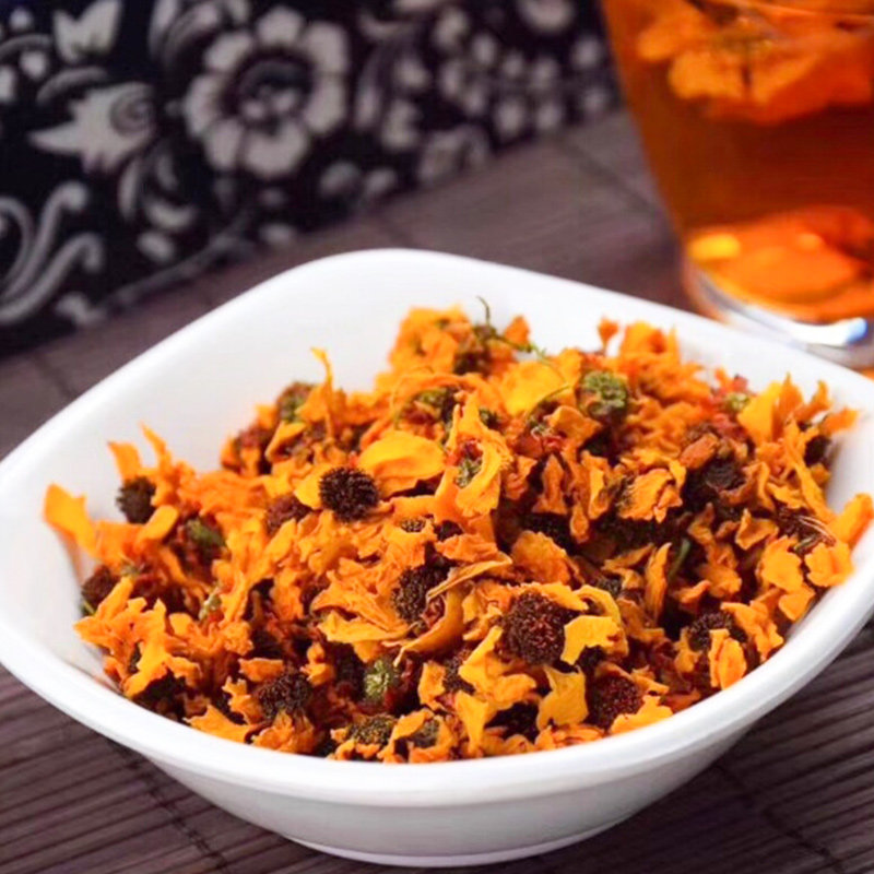 新疆特产时令心疆正宗昆仑雪菊和田冲泡菊花饮品天山高山60g/盒花,淘宝优惠券,粉丝福利购,淘宝优惠卷