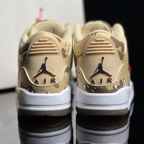 Air Jordan 3运动休闲鞋 潮流复古缓震休闲鞋HM4301-200黄 - 图3