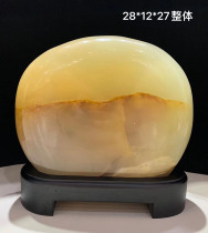 Natural jade Taishan stone original stone swing piece home living room Xuanguan leaning on mountain stone office Taishan stone dare to be stone