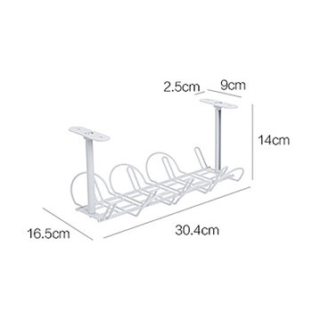 SufaHome Multipurpose Storage Rack Wire Cord Power Organizer