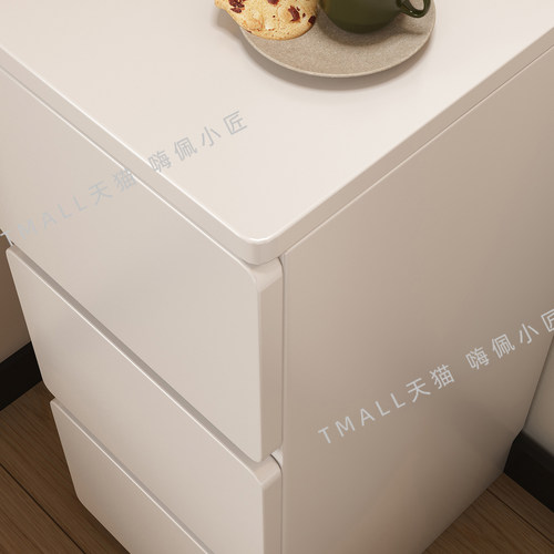 20cm窄边柜实木夹缝收纳柜超薄斗柜30cm小尺寸窄缝超薄客厅储物柜 - 图1