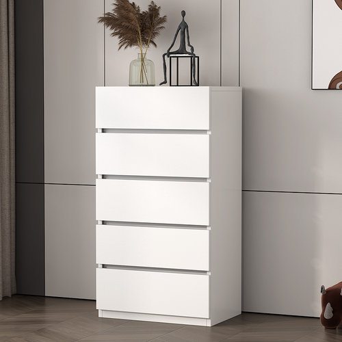 嗨佩小匠30cm实木超薄斗柜卧室九斗柜极窄五斗柜主卧收纳柜六斗柜 - 图2