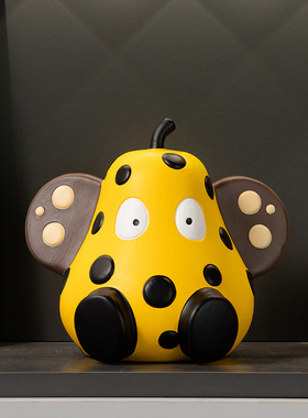 酒柜装饰品摆件客厅桌面艺术小众卡通摆设样板房软装玄关家居饰品