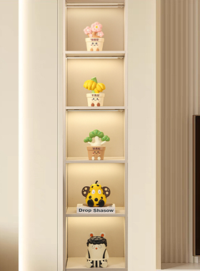 创意卡通摆件客厅高级感玄关酒柜电视柜桌面装饰品样板间家居软装