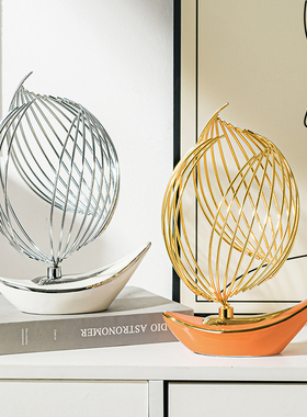 一帆风顺生水起摆件办公室装饰品