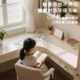 L-shaped corner desk mat is waterproof, oil-proof and scratch-proof