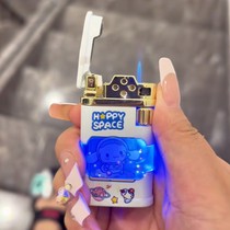 Jade Gui Dog Cuomo Gears Lighter light tech Sensation Personality Creative Inflatable Cartoon Cute to Boyfriend Gift