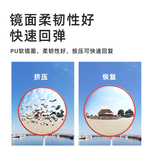 diy凹凸镜手工彩绘涂鸦广角镜拍照神器装饰摆件反光镜小红书同款 - 图1