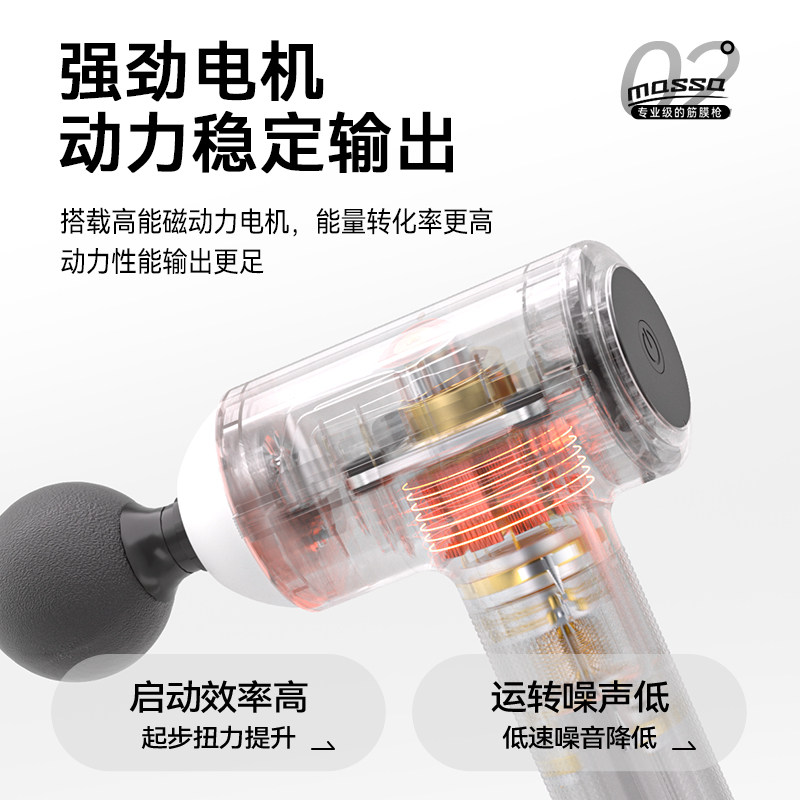 SMOOKY筋膜枪MA07肌肉放松按摩器四档专业级男女电动按摩枪,淘宝优惠券,粉丝福利购,淘宝优惠卷