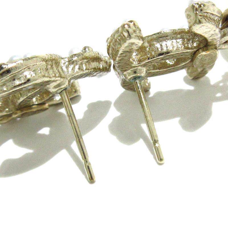 中古香奈儿9新双c logo耳钉耳环 Brandear海外女士包袋