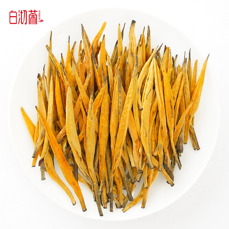 滇红茶大金针新茶金芽金丝蜜香特级古树头春云南凤庆春茶500g