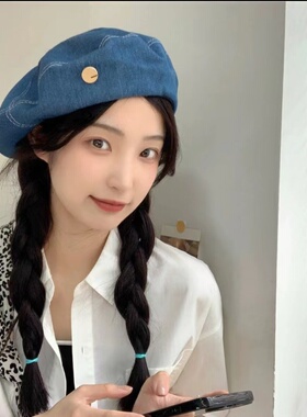 报童帽显脸小薄款大头围春夏