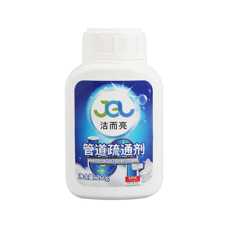 洁而亮管道疏通剂下水道堵塞头发快速溶解神器除臭强效洁净管道通