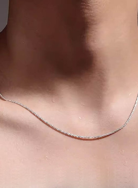 ins轻奢小众满天星银河闪沙项链