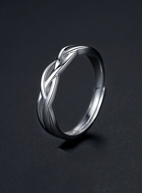 单身戒指男潮轻奢小众设计