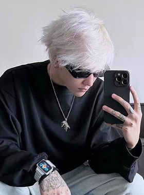 枫叶毛衣项链男士潮牌轻奢小众