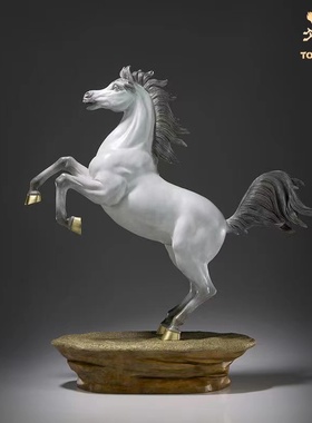 铜师傅摆件阿拉伯神驹工艺品铜