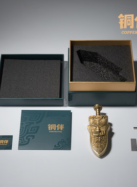 铜师傅铜伴越王剑EDC解压玩具摆件把玩神器宝剑手把件手办模型