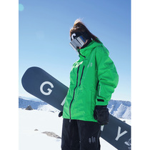 单板专业小众滑雪服外套夹克防水户外防风男女冬季2021新款上衣潮