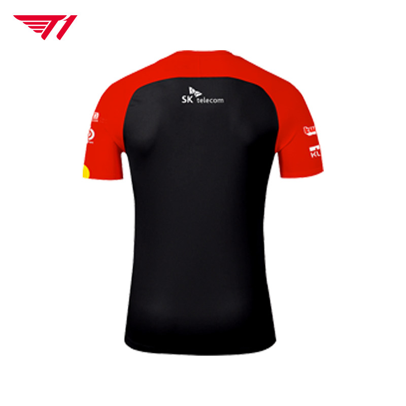 t1队服2022年新款韩国英雄联盟t恤 T1海外T恤