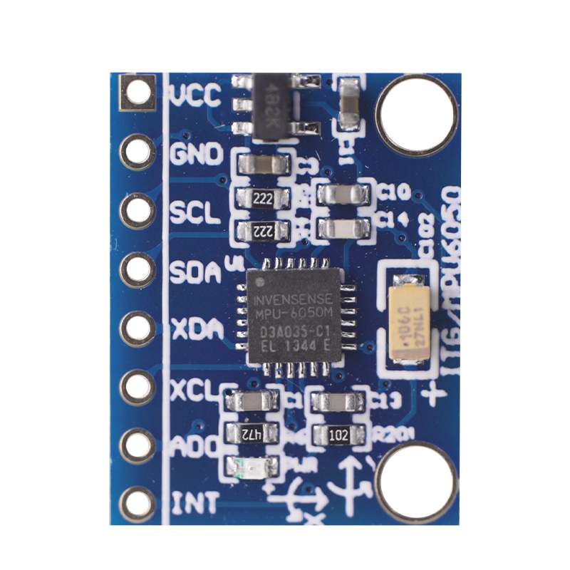 君悦智控MPU6050模块三维角度传感器三六轴加速度计电子陀螺仪 - 图0