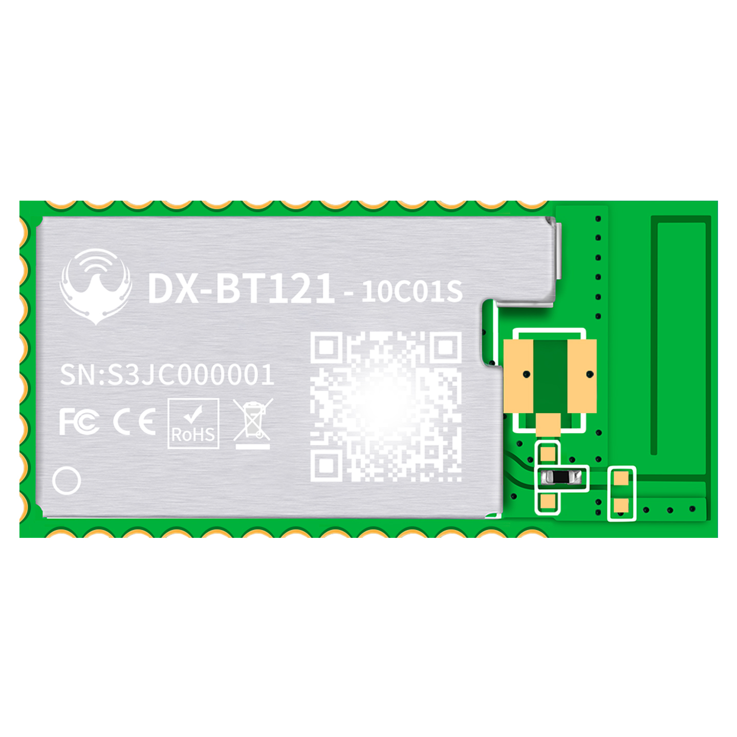 大夏龙雀高速率蓝牙+2.4G无线模块远距离低功耗UART串口无需开发 - 图3