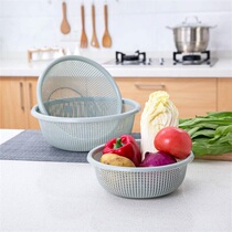 1 PC Round Hollow WashingClean Vegettables Drrain Screen