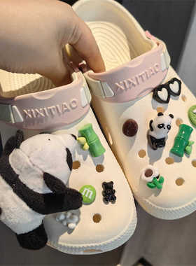 适配卡洛驰装饰扣洞洞鞋crocs