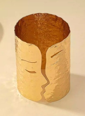 欧美夸张个性金属人脸开口手镯女小众高级轻奢时尚百搭气质臂环