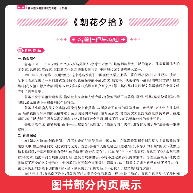 一本初中名著阅读 七八九年级初中语文名著导读训练阅读技能训练 789年级名著阅读上册下册初一课外阅读理解专项训练题