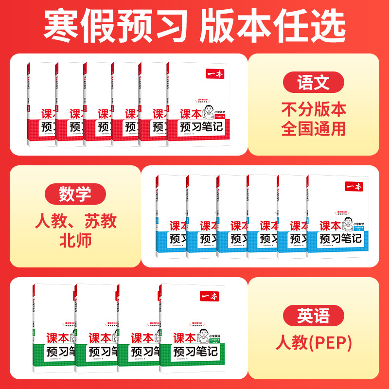 26新一本课本预习笔记课堂笔记上册语文数学英语教材课堂学霸随堂笔记课本预习1-6年级 二三四五年级学霸课堂预习笔记人教北师苏教