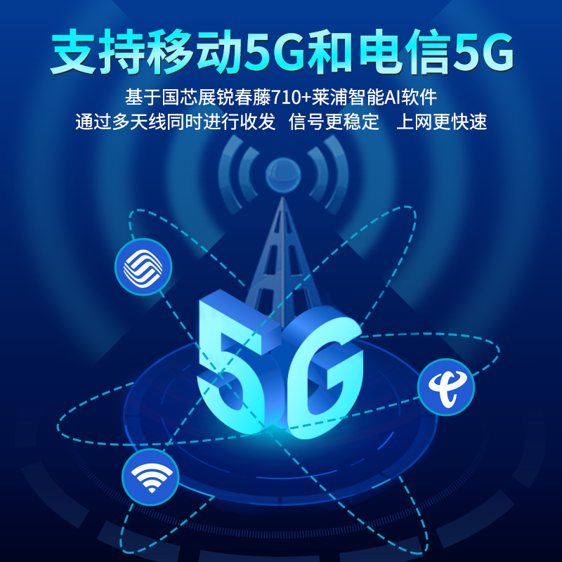 莱浦5G随身wifi移动无线wifi可插卡全国通用5G高速流量移动电信上网宝便携式路由器热点家庭直播电竞宽带车载 - 图1