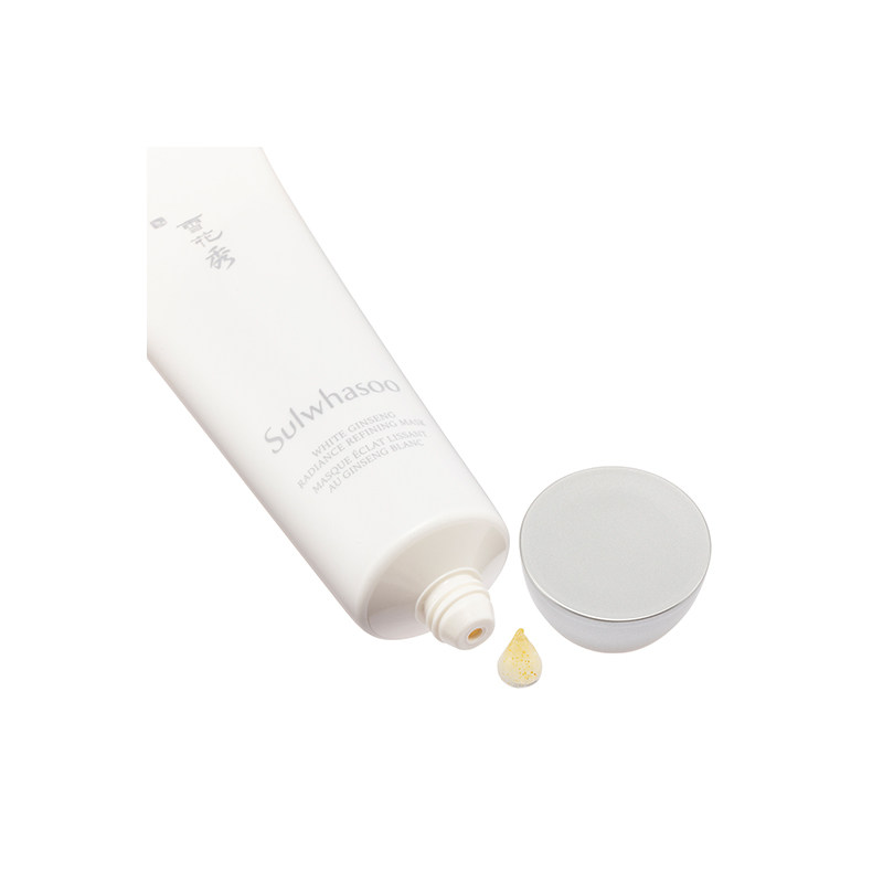 雪花秀白参120ml自然补水焕白面膜 FORTUNERISE海外涂抹面膜