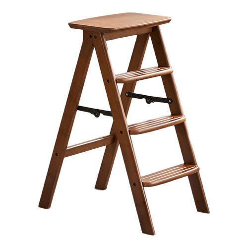 可折叠凳子家用梯凳多功能厨房高脚凳两用爬梯登高三步梯凳吧台凳 - 图3