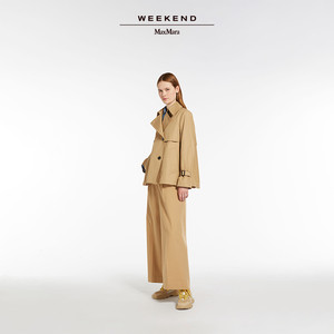 Weekend MaxMara 2024早春新款女装双排扣风衣5021074106