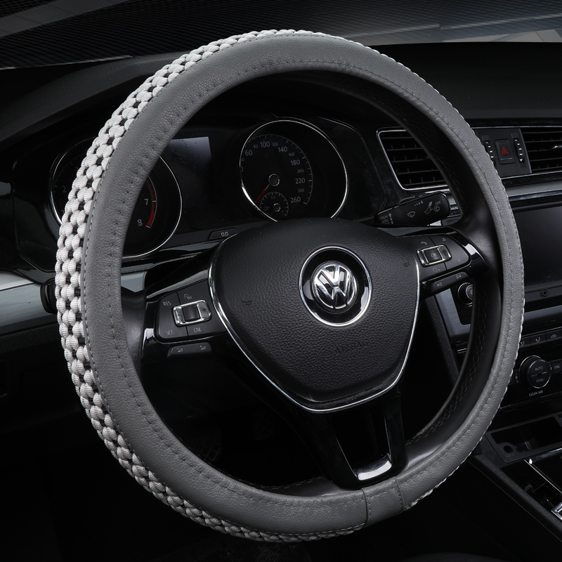 五菱宏光SS1S3五菱荣光V之光小卡双排车方向盘套冰丝四季通用型 - 图1