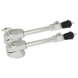 Джаз флангар, барабан с частями с барабанами, железополиденные серебряные барабанные ножки серебряной барабаны