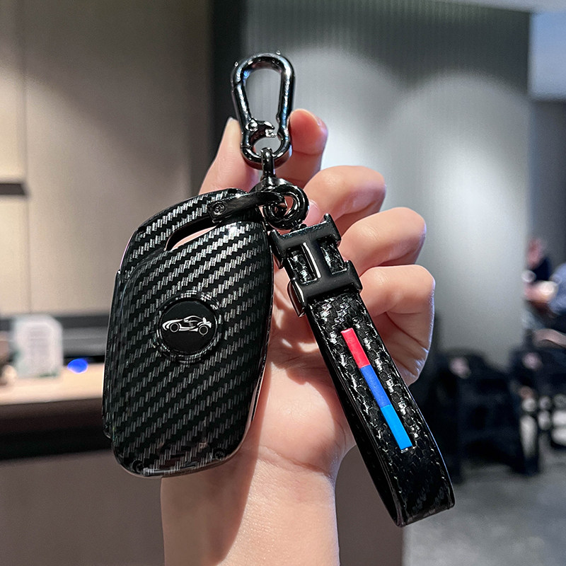 荣威i5钥匙套Roewe/D6/E6新i6/D7/M7科莱威D5X/RX5车RX3包RX8扣壳 - 图3