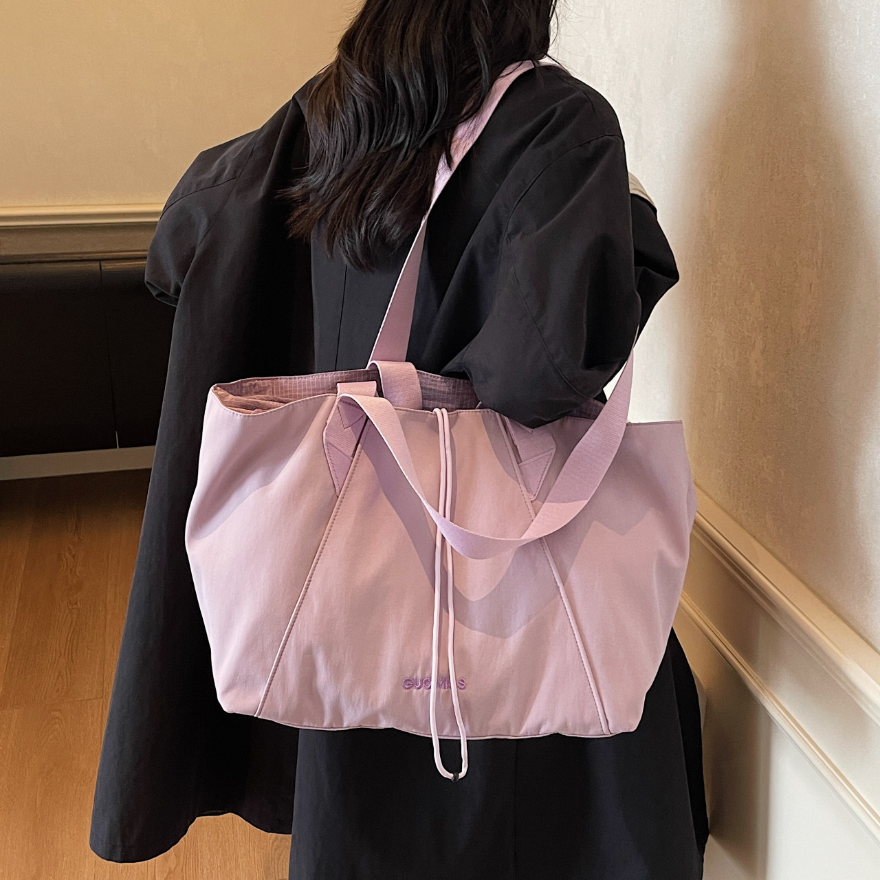 短途旅行包女时尚大容量运动健身包待产收纳包出差旅游登机行李袋