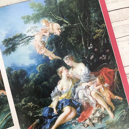 正版 普希金造型艺术博物馆藏画 西方油画艺术画集画册临摹学习参考资料绝版书籍 天津人美 9787530507414