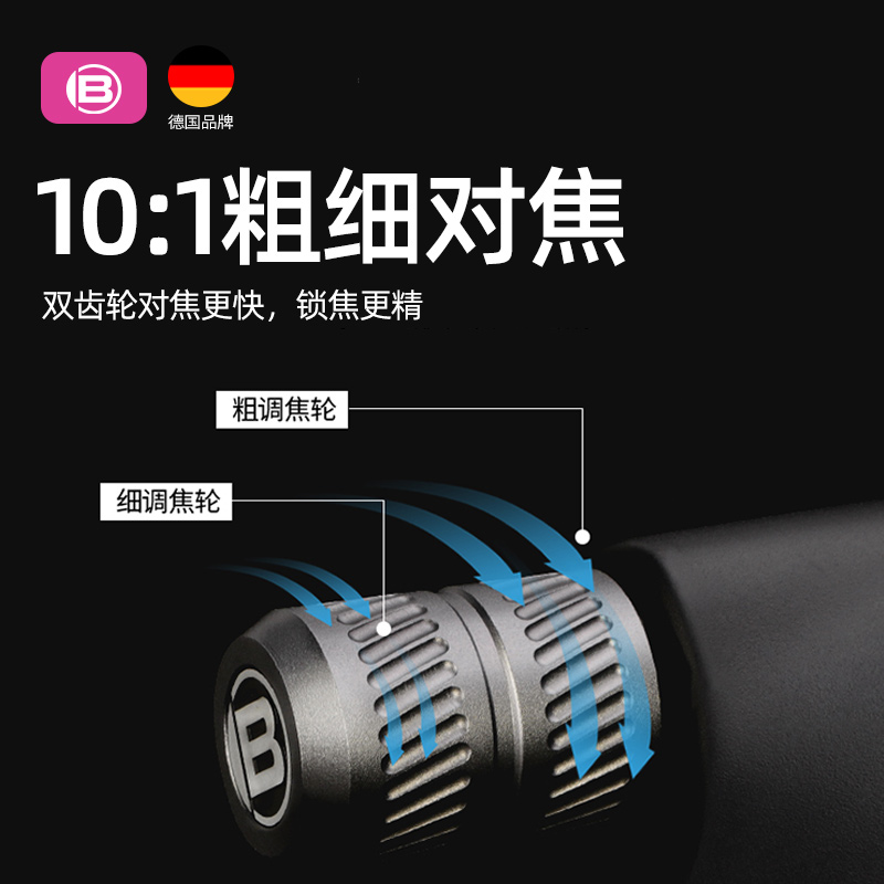 德国bresser观鸟镜专业高倍高清80口径微光夜视单筒望远镜三脚架