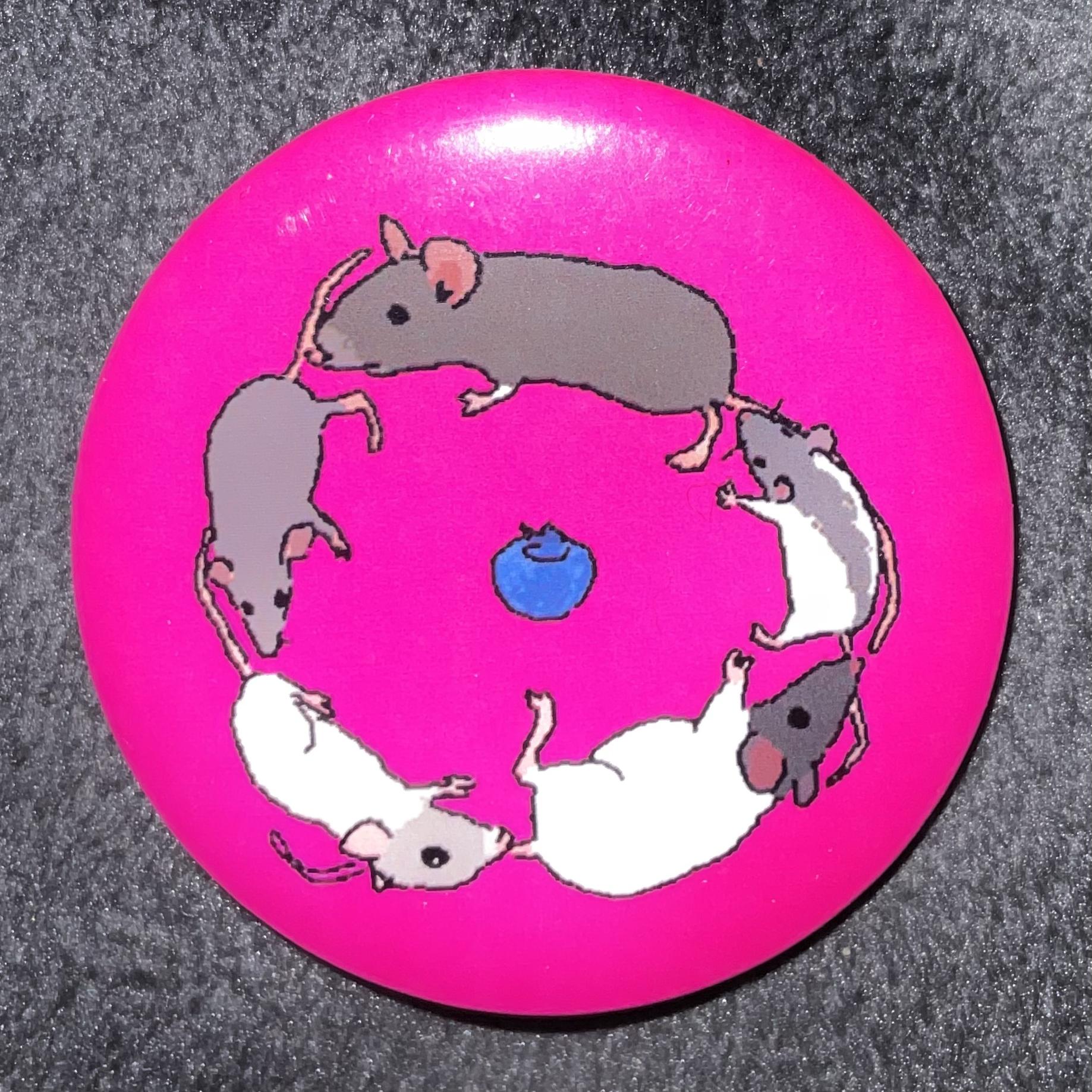 默认头像系列-7点45插画师原创插画二次元动漫周边oc闪砂贴纸吧唧 - 图3