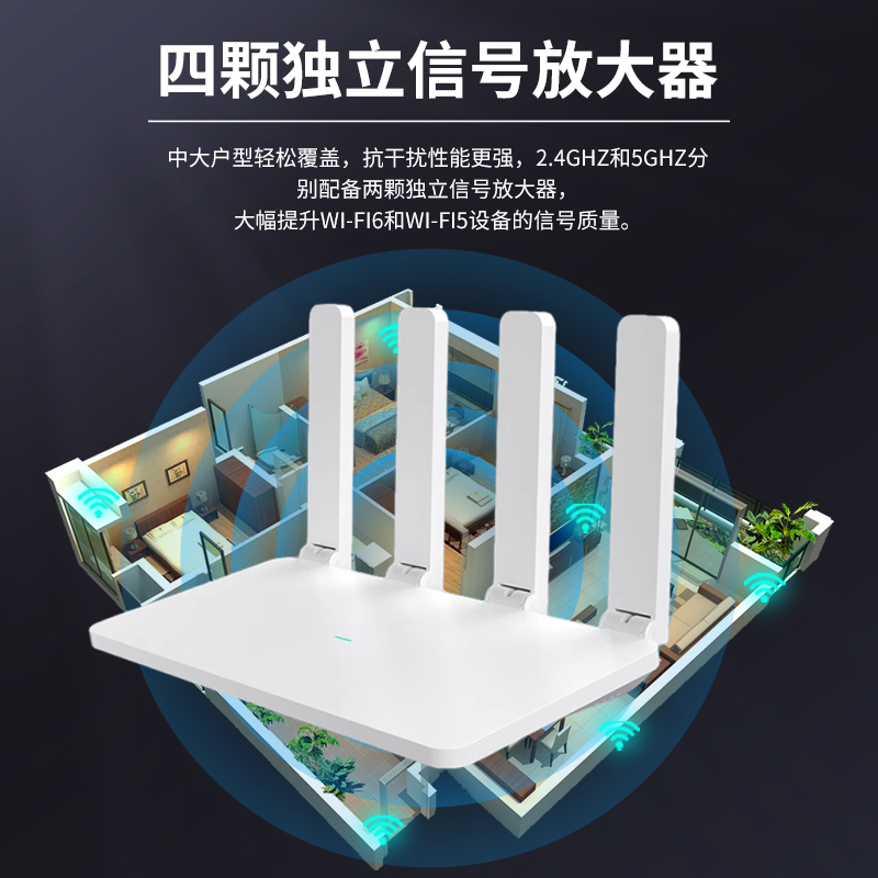 4G随身WiFi-6移动无线cpe路由器插卡三网切换纯流量家用免装宽带公司笔记本台式电脑手机上网办公穿墙便携式 - 图3