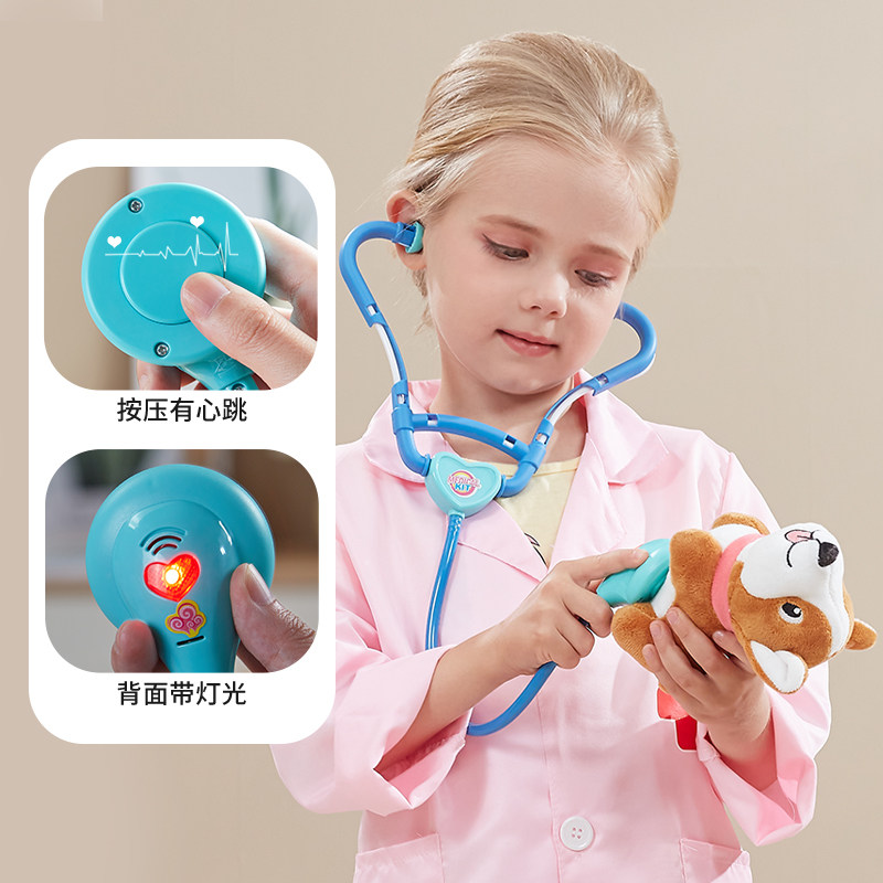 儿童医生玩具套装女孩小护士男孩3-6岁过家家医疗箱2套装生日礼物