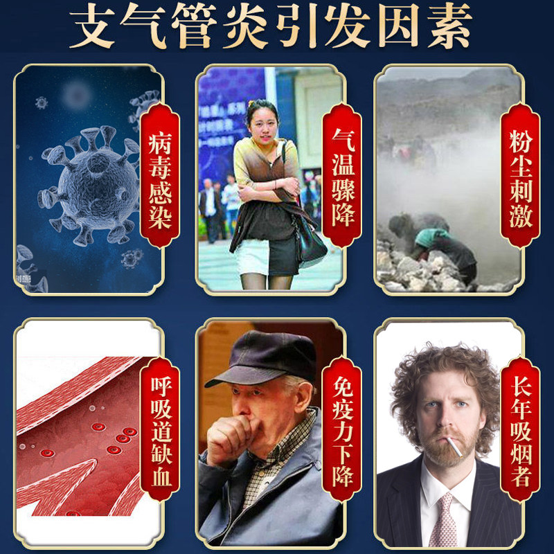 支气管止咳化痰贴咳嗽哮喘小儿药膏 琳佑祥医疗器械膏药贴（器械）
