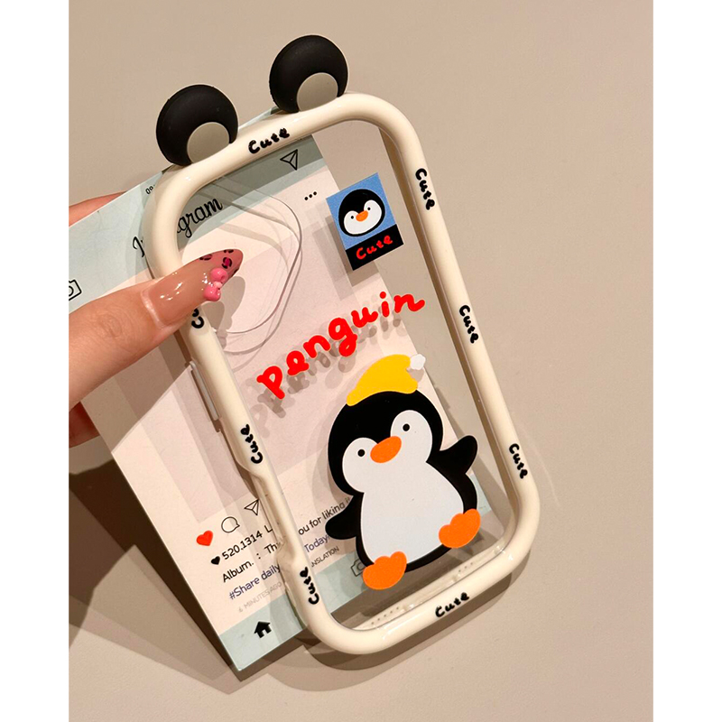 立体可爱耳朵Jellycat动物适用苹果16promax手机壳iPhone15网红新款14个性创意13少女15Pro防摔16保护套女ins - 图3