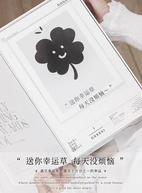 Taname坠链925银锆石四叶草幸运项链七夕情人节送女友礼物锁骨链