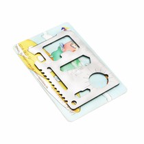 11 in 1 Tools Rescue Card Muti-Functions Holders Camping Too
