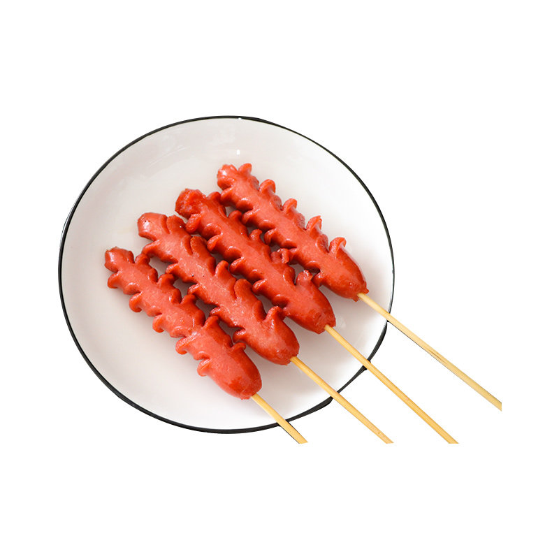 烧烤开花肠麦穗肠切花肠串商用奶茶店油炸热狗烤肠串火腿串15串,淘宝优惠券,粉丝福利购,淘宝优惠卷