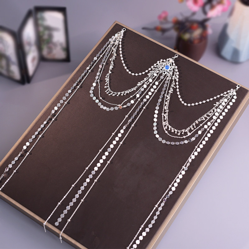 Original antique Hanfu, exotic style waist chain, versatile